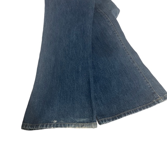 ABERCROMBIE &FITCH, 6R, BUTTON FLY, FLARE, 5 POCKET JEANS. - Picture 9 of 10